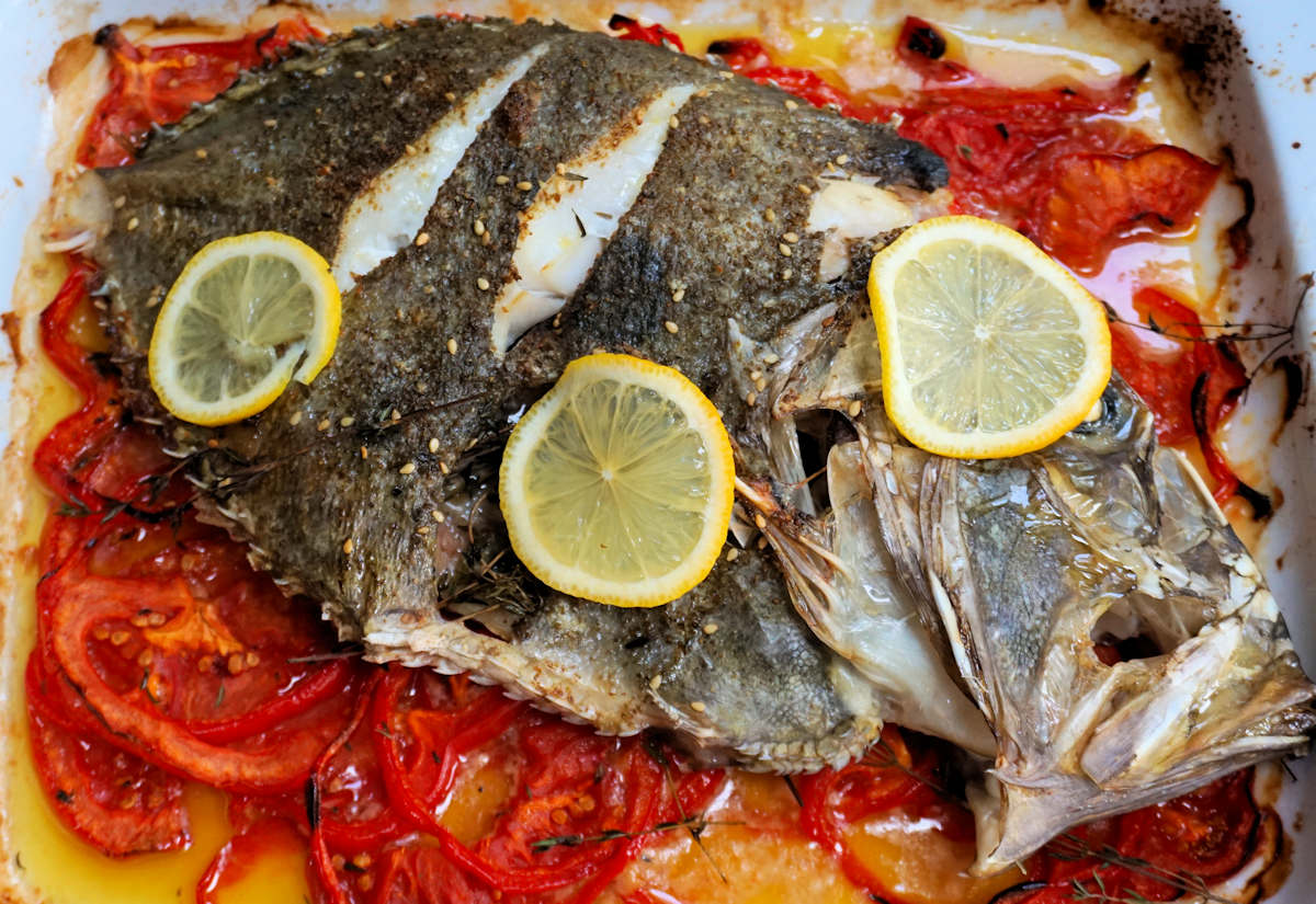 Whole Roasted John Dory With Thyme Recipe Cuisine Fiend